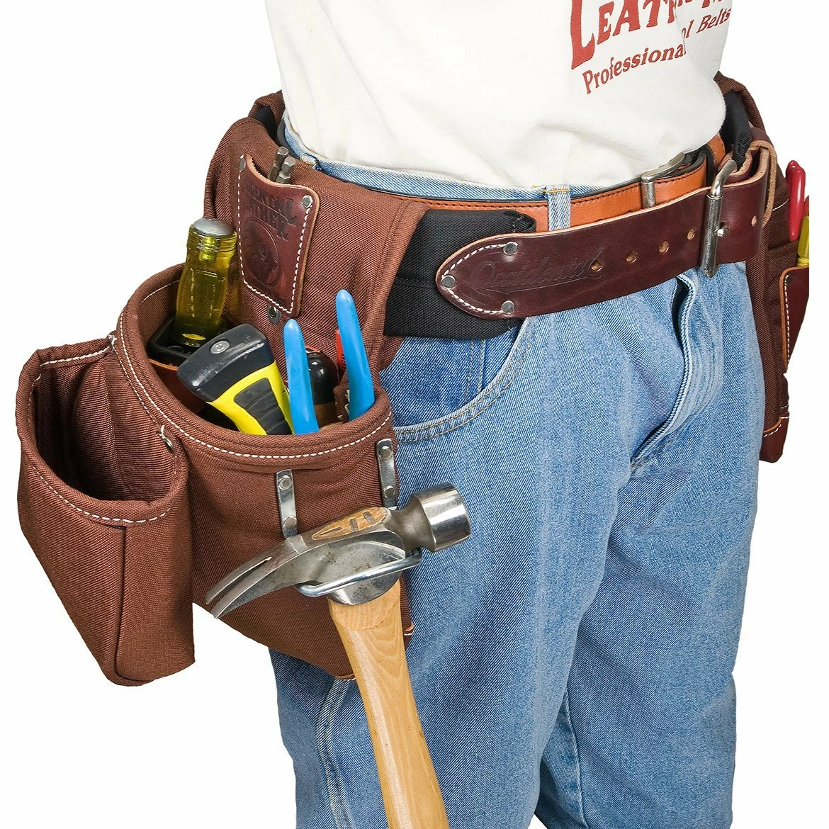 Occidental Leather 8385 Black Belt Stronghold Rough Framer Tool Bag Set - Small 6 Occidental Leather 8385 Black Belt Stronghold Rough Framer Tool Bag Set - Small