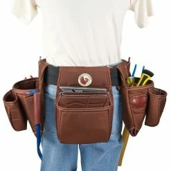 Tools & Equipment Occidental Leather 8385 Black Belt Stronghold Rough Framer Tool Bag Set - Large