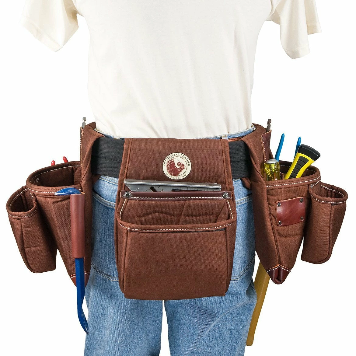 Occidental Leather 8385 Black Belt Stronghold Rough Framer Tool Bag Set - Medium Tools & Equipment 5 Occidental Leather 8385 Black Belt Stronghold Rough Framer Tool Bag Set - Medium Tools & Equipment