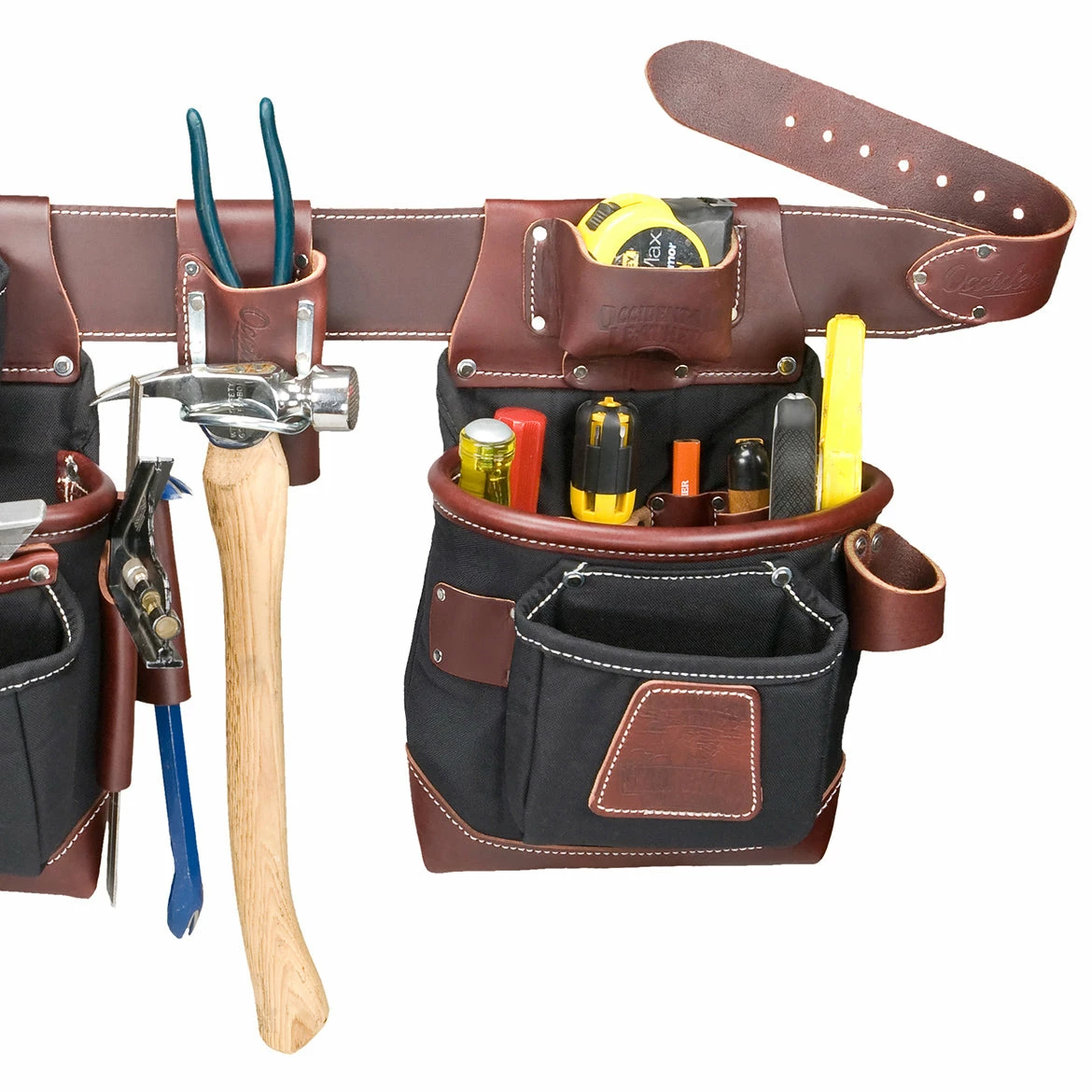 Occidental Leather 8580SM FatLip Tool Carpenter Fastener Bag Set - Small 6 Occidental Leather 8580SM FatLip Tool Carpenter Fastener Bag Set - Small