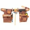 Tools & Equipment Occidental Leather 9855 Adjust-to-Fit FatLip Carpenters Tool Belt Bag Set