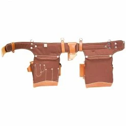 Tools & Equipment Occidental Leather 9855 Adjust-to-Fit FatLip Carpenters Tool Belt Bag Set