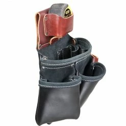 Tools & Equipment Occidental Leather B5018DB 3 Pouch Pro Tool Fastener Tool Bag - Black