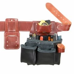 Occidental Leather B5080DBSM Black Pro Framer Framing Tool Bag Set - Medium