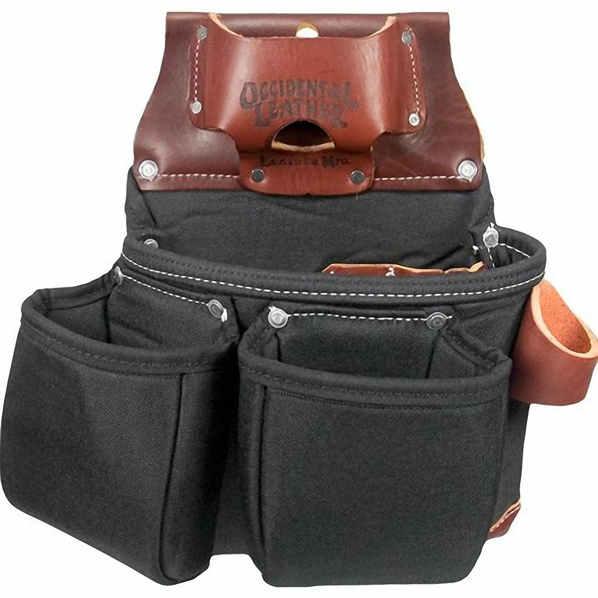 Tools & Equipment Occidental Leather B8018DB Black OxyLights 3 Pouch Tool Bag W/ Tape Holder 3 Tools & Equipment Occidental Leather B8018DB Black OxyLights 3 Pouch Tool Bag W/ Tape Holder