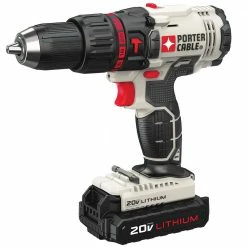 Porter-Cable Tools & Equipment Porter Cable PCC621LB 20-Volt 1/2-Inch 2-Speed Lithium-Ion Cordless Hammer Drill