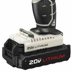 Porter-Cable Tools & Equipment Porter Cable PCC621LB 20-Volt 1/2-Inch 2-Speed Lithium-Ion Cordless Hammer Drill