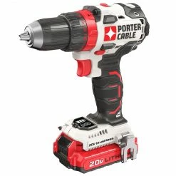 Porter-Cable Tools & Equipment Porter Cable PCCK607LB 20-Volt Lithium-Ion Cordless Brushless Drill Driver Kit