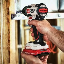 Porter-Cable Porter Cable PCCK647LB 20-Volt Lithium-Ion Cordless Brushless Impact Driver Kit Tools & Equipment