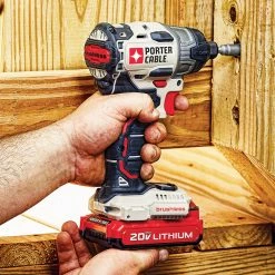 Porter-Cable Porter Cable PCCK647LB 20-Volt Lithium-Ion Cordless Brushless Impact Driver Kit Tools & Equipment