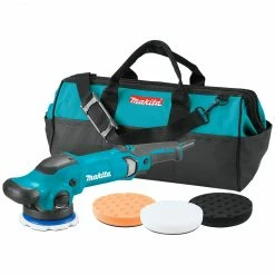 Automotive Makita PO5000CX2 5-Inch 6800-Opm Electric Dual Action Random Orbit Polisher Kit