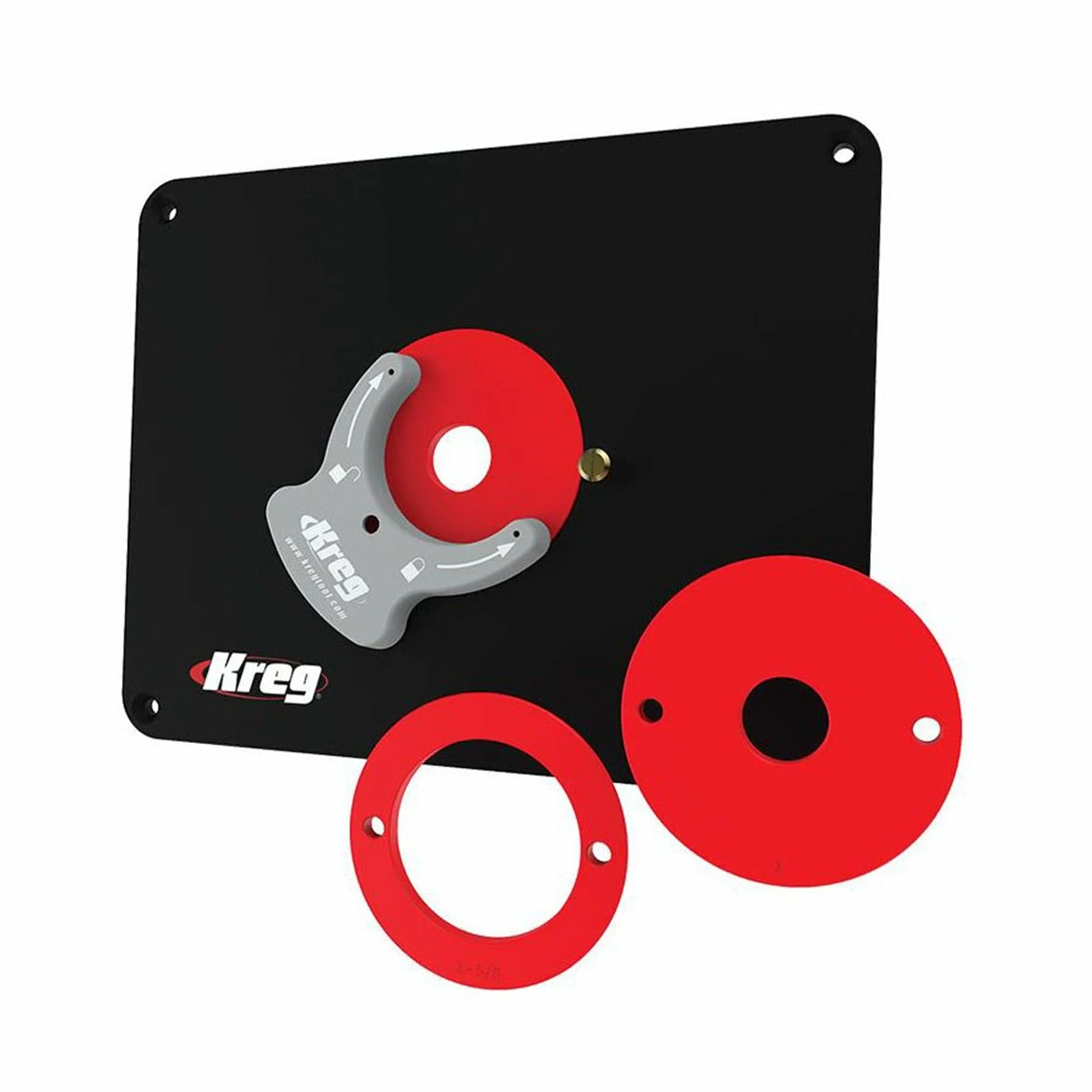 Kreg PRS4036 Router Table Insert Plate W/ Level-Loc Rings - Predrilled 3 Kreg PRS4036 Router Table Insert Plate W/ Level-Loc Rings - Predrilled