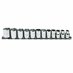 Proto J52212 3/8-Inch 6-Point TorquePlus Standard Drive Metric Socket Set - 12pc