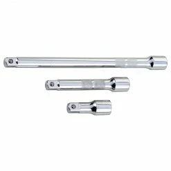 Tools & Equipment Proto J54111 1/2-Inch Durable Chrome Standard Drive Socket Extension Set - 3pc