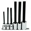 Proto J5441-6XL 1/2-Inch Fractional Square Drive Extra Long Hex Bit Set - 6pc Tools & Equipment