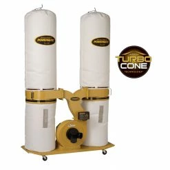 Powermatic PM1900TX-BK1 3-Hp 230V Dust Collector W/ Bag Filter Kit Tools & Equipment