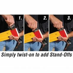 Stabila 106T 7' - 12' Plate Level 2 With Removable Stand-Offs Durable - 35712 6 Stabila 106T 7' - 12' Plate Level 2 With Removable Stand-Offs Durable - 35712