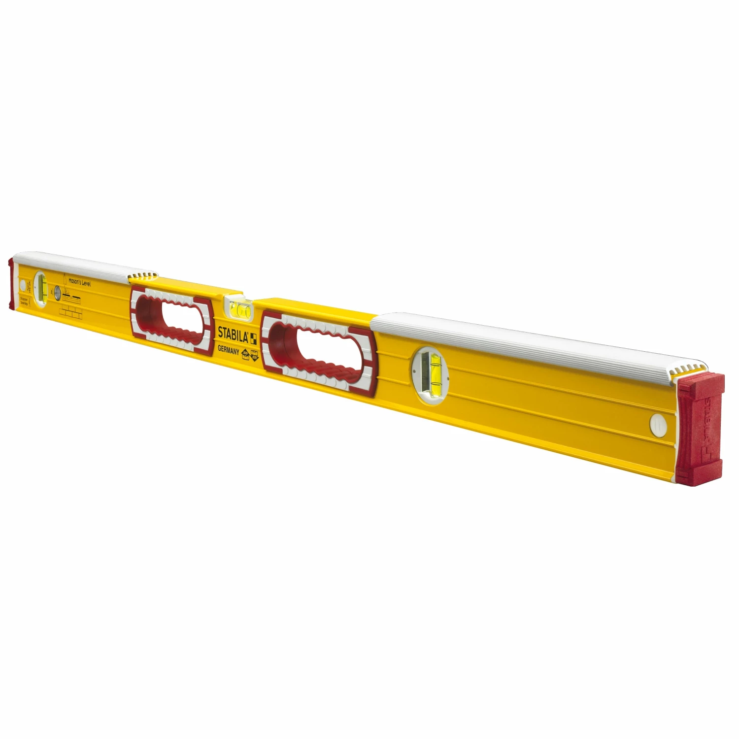 Tools & Equipment Stabila 196-2K 48" Mason's Level With Blow Shield Striking Surface - 36448 3 Tools & Equipment Stabila 196-2K 48" Mason's Level With Blow Shield Striking Surface - 36448