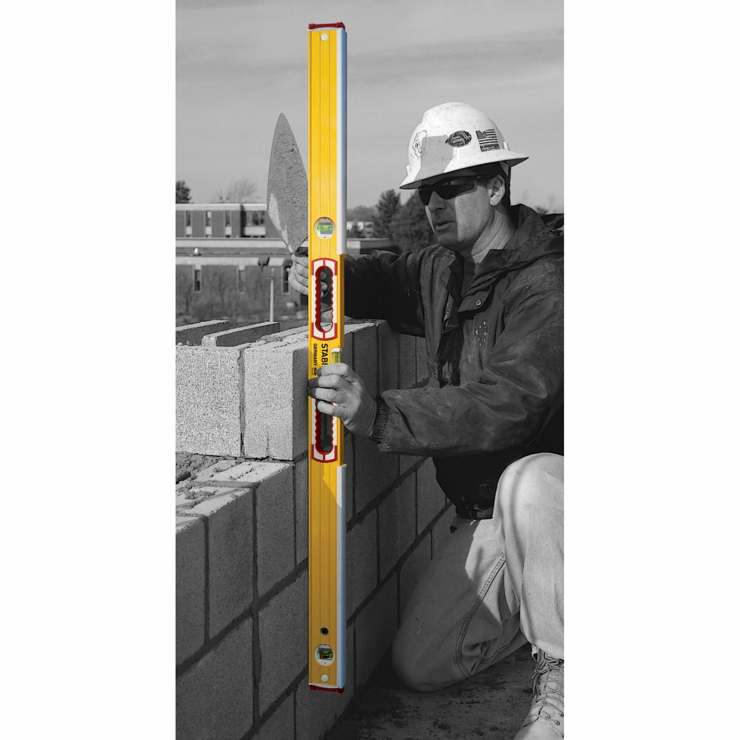 Tools & Equipment Stabila 196-2K 48" Mason's Level With Blow Shield Striking Surface - 36448 5 Tools & Equipment Stabila 196-2K 48" Mason's Level With Blow Shield Striking Surface - 36448