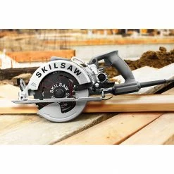 SKILSAW SPT77W-01 120 Volt 7-1/4 Inch 15 Amp Aluminum Worm Drive Circular Saw Tools & Equipment