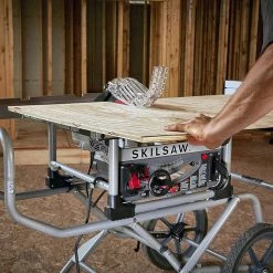 SKILSAW SPT99-11 120 Volt 10 Inch 1800 Watt Corded Worm Drive Table Saw W/ Stand