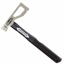 Tools & Equipment Stiletto LathAxe10-F 13.5-Inch 10-Oz Titanium Lather Hatchet Fiberglass Handle