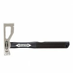 Tools & Equipment Stiletto LathAxe10-F 13.5-Inch 10-Oz Titanium Lather Hatchet Fiberglass Handle