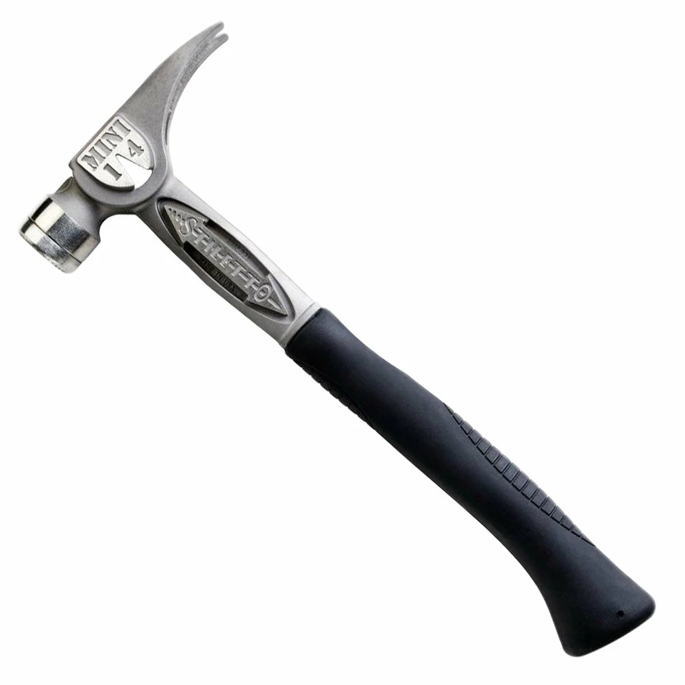 Tools & Equipment Stiletto TBM14RSC 16-Inch 14-Oz TiBone Mini Smooth/Curved Face Framing Hammer 3 Tools & Equipment Stiletto TBM14RSC 16-Inch 14-Oz TiBone Mini Smooth/Curved Face Framing Hammer