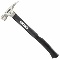 Stiletto TI16SC-F 18-Inch 16-Oz Titanium Smooth Curved Fiberglass Handle Hammer