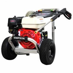 Lawn & Outdoor Power Simpson ALH3425 3,400-Psi 2.5-Gpm Cold Water Gas Aluminum Pressure Washer -60689
