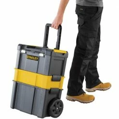 Tools & Equipment Stanley STST18631 44 Lbs Capacity 3-in-1 Heavy Duty Essential Rolling Workshop