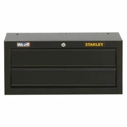 Tools & Equipment Stanley STST22621BK 26-Inch 1,830 Cu/In. 2-Drawer Black Middle Storage Chest