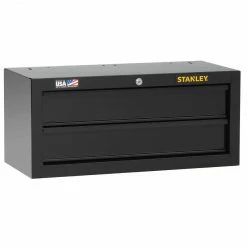 Tools & Equipment Stanley STST22621BK 26-Inch 1,830 Cu/In. 2-Drawer Black Middle Storage Chest