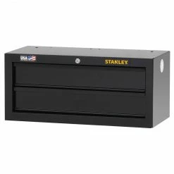 Tools & Equipment Stanley STST22621BK 26-Inch 1,830 Cu/In. 2-Drawer Black Middle Storage Chest