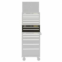 Tools & Equipment Stanley STST22625BK 26-Inch 300-series 2-Drawer Storage Middle Chest - Black