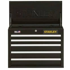 Stanley STST22655BK 26-Inch 300-Series 5-Drawe Storage Tool Chest - Black Tools & Equipment