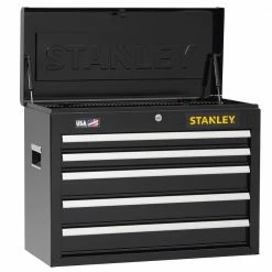 Stanley STST22655BK 26-Inch 300-Series 5-Drawe Storage Tool Chest - Black Tools & Equipment