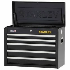 Stanley STST22655BK 26-Inch 300-Series 5-Drawe Storage Tool Chest - Black Tools & Equipment