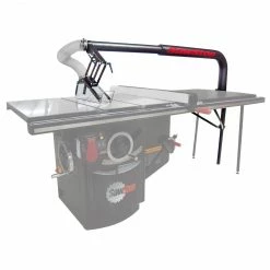 Saw Stop Power Tools SawStop TSG-FDC 4-Inch Floating Overarm Dust Collection Guard For Iron Saws