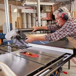 Saw Stop Power Tools SawStop TSG-FDC 4-Inch Floating Overarm Dust Collection Guard For Iron Saws 11 Saw Stop Power Tools SawStop TSG-FDC 4-Inch Floating Overarm Dust Collection Guard For Iron Saws