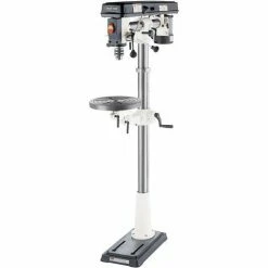 Tools & Equipment Shop Fox W1670 34 Inch 1/2 Hp 5-Speed Spindle Travel Radial Drill Press