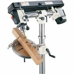 Tools & Equipment Shop Fox W1670 34 Inch 1/2 Hp 5-Speed Spindle Travel Radial Drill Press