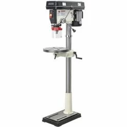 Shop Fox W1680 1 H.P. 17" Floor Model Drill Press 12 Speed With Mt #3 Spindle