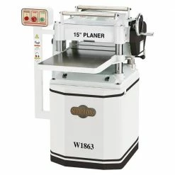 Shop Fox W1863 12-Inch X 15-Inch 3-Hp Spiral Cutterhead Wood Planer Tools & Equipment