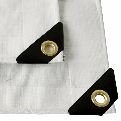 Weather Guard White 12x16 Heavy Duty UV Protected Treated Canopy Sun Shade Boat Cover Tarp 5 Weather Guard White 12x16 Heavy Duty UV Protected Treated Canopy Sun Shade Boat Cover Tarp