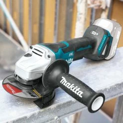 Makita XAG11Z 18-Volt 5-Inch Cordless Paddle Switch Angle Grinder - Bare Tool Tools & Equipment