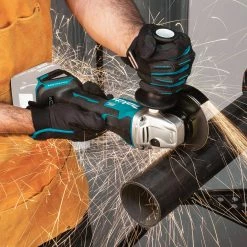 Makita XAG11Z 18-Volt 5-Inch Cordless Paddle Switch Angle Grinder - Bare Tool Tools & Equipment