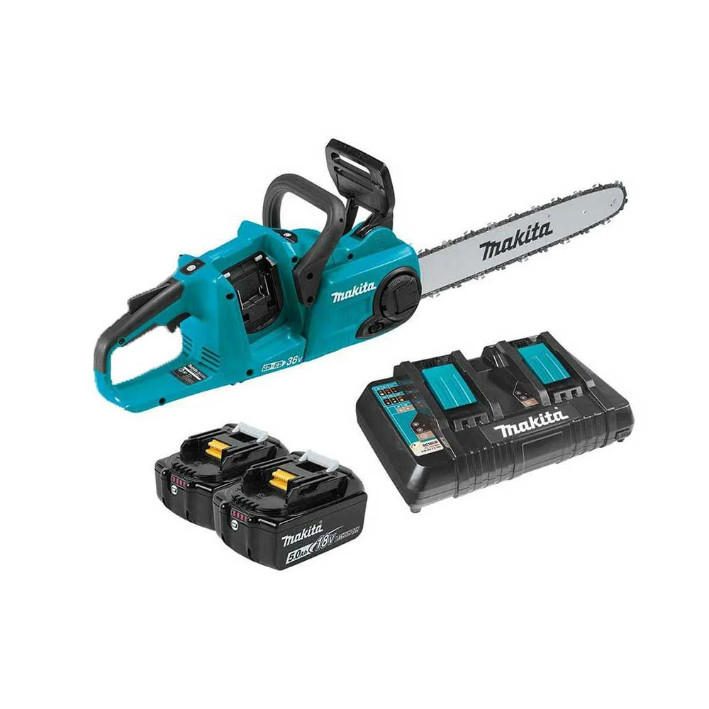 Makita X2 XCU04PT 36-Volt LXT 16-Inch Brushless Cordless Chainsaw Kit 3 Makita X2 XCU04PT 36-Volt LXT 16-Inch Brushless Cordless Chainsaw Kit