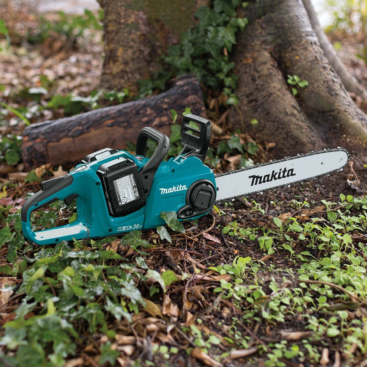 Makita X2 XCU04PT 36-Volt LXT 16-Inch Brushless Cordless Chainsaw Kit 9 Makita X2 XCU04PT 36-Volt LXT 16-Inch Brushless Cordless Chainsaw Kit