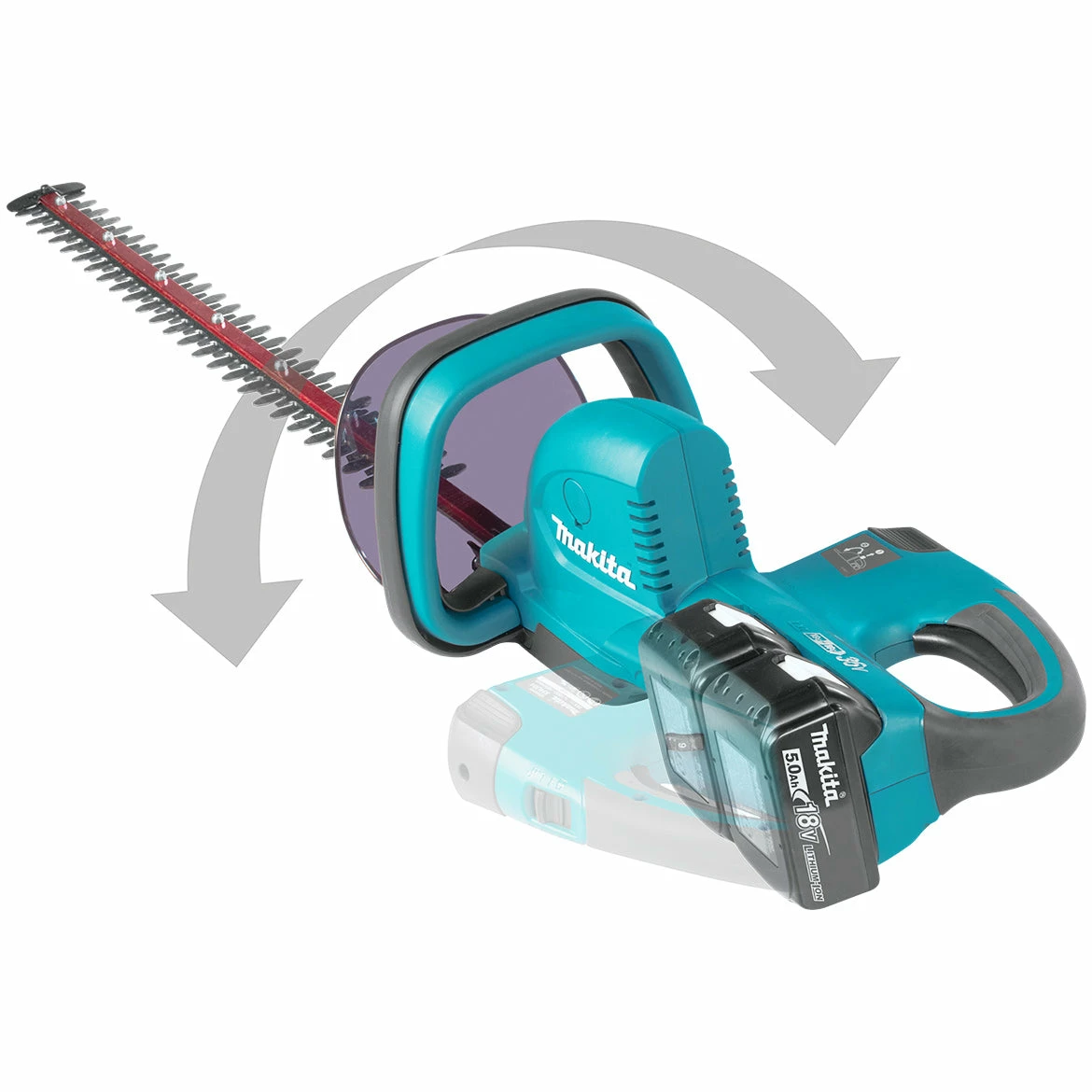 Makita X2 XHU04PT 36-Volt LXT 5.0 Ah Lithium-Ion Cordless Hedge Trimmer Kit Lawn & Outdoor Power 5 Makita X2 XHU04PT 36-Volt LXT 5.0 Ah Lithium-Ion Cordless Hedge Trimmer Kit Lawn & Outdoor Power